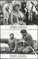 cca 1976 ,,Kerge dolgok" című szovjet film jelenetei és szereplői, 21 db vintage produkciós filmfotó ezüst zselatinos fotópapíron, a használatból eredő (esetleges) kisebb hibákkal, 18x24 cm