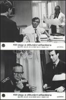 cca 1965 ,,Két jegy a délutáni előadásra" című szovjet film jelenetei és szereplői, 23 db vinta...