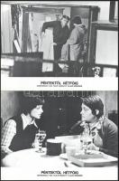 cca 1975 ,,Péntektől hétfőig" című NDK-beli film jelenetei és szereplői, 8 db produkciós filmfo...