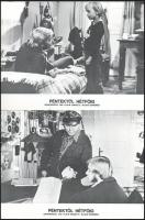 cca 1975 ,,Péntektől hétfőig" című NDK-beli film jelenetei és szereplői, 8 db produkciós filmfo...