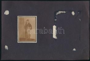 cca 1910-1930 Vegyes fotó tétel hölgyekről,. össz. 6 db, klf. méretekben