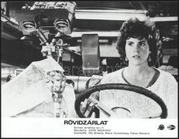 cca 1986 ,,Rövidzárlat" című amerikai sci-fi filmvígjáték jelenetei és szereplői, 7 db vintage ...