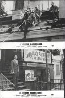 cca 1971 ,,Az Anderson magnószalagok" című amerikai bűnügyi film jelenetei és szereplői, 21 db ...