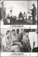 cca 1971 ,,Az Anderson magnószalagok" című amerikai bűnügyi film jelenetei és szereplői, 21 db ...