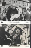 cca 1965 ,,Üzlet a korzón" című csehszlovák filmdráma jelenetei és szereplői, 5 db vintage prod...