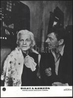 cca 1965 ,,Üzlet a korzón" című csehszlovák filmdráma jelenetei és szereplői, 5 db vintage prod...