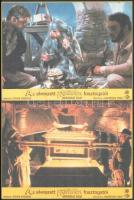 cca 1981 ,,Az elveszett frigyláda fosztogatói" című amerikai film jelenetei és szereplői, 5 db ...