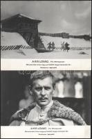 cca 1969 ,,A kis lovag" című lengyel történelmi film jelenetei és szereplői, 6 db vintage produ...