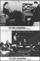 cca 1971 ,,Egy lány Chicagóban" című amerikai film jelenetei és szereplői, 11 db vintage produk...