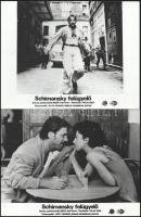 cca 1970 ,,Schimansky felügyelő" című NSZK-beli bűnügyi film jelenetei és szereplői, 5 db vinta...