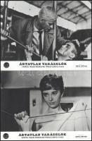 cca 1959 Andrzej Wajda ,,Ártatlan varázslók" című lengyel filmjének jelenetei és szereplői, 16 ...