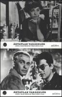 cca 1959 Andrzej Wajda ,,Ártatlan varázslók" című lengyel filmjének jelenetei és szereplői, 16 ...