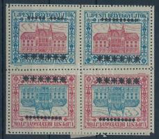 1932 Újpesti bélyeggyűjtők propaganda bélyegkiállítása szakirodalomban ismeretlen emlékkisív