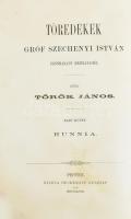 Széchényi István, gróf [1791-1860]: Hunnia. Pesten, 1858. Heckenast.Töredékek Gróf Széchényi István ...