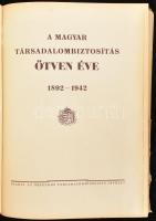 A magyar társadalombiztosítás ötven éve. 1892-1942. Bp., [1943], Országos Társadalombiztosítási Inté...