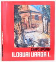 Csapó György: Ilosvai Varga I. Bp., 1981, Képzőművészeti Alap. Gazdag fekete-fehér és színes képanyaggal, Ilosvai Varga István műveinek reprodukcióival illusztrálva. Kiadói egészvászon-kötés, kiadói papír védőborítóban, a védőborítón kis szakadás. Megjelent 5000 példányban