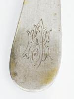 6 db ezüst (Ag) kiskanál dianás jelzéssel, mesterjeggyel 133 g