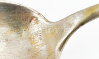 6 db ezüst (Ag) kiskanál dianás jelzéssel, mesterjeggyel 133 g