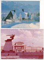 24 db MODERN lengyel képeslap vegyes minőségben: városok, üdvözlőlapok / 24 modern Polish postcards ...