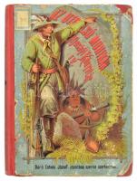 Cooper, (James Fenimore): Az utolsó mohikán. Az ifjuság számára báró Eötvös József utasítása szerint átdolgozva. Második, javított kiadás. Bp. 1873. Légrády. 221 l. 8 t. (színes ltografált táblák). Kiadói, színes litografált borítójú félvászon-kötésben, kissé kopottas. Előzéklapon ceruzás firkákkal