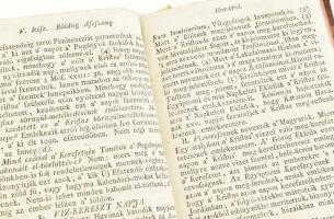 Bod Péter: Szent Heortokrátes avagy a' keresztyének között elő fordúló innepeknek és a' re...