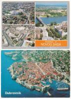 JUGOSZLÁVIA - HORVÁTORSZÁG- 33 db MODERN város képeslap / YUGOSLAVIA - CROATIA - 33 MODERN town-view postcards