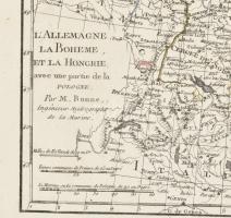 Bonne, Rigobert: L'Allemagne, La Boheme, et La Hongrie; avec une partie de Pologne (Németország...