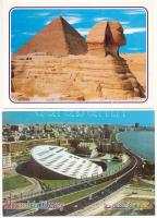 27 db MODERN használatlan egyiptomi és írországi képeslap / 27 modern unused Egyptian and Ireland�...