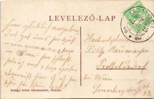 1912 Somodi, Somodi-fürdő, Somody Kúpele, Drienovec; Római katolikus templom, Püspöki kastély, Meleg...