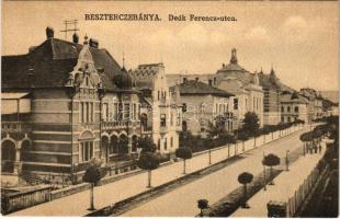Besztercebánya, Banská Bystrica; Deák Ferenc utca, villa. Machold F. kiadása / street view, villa