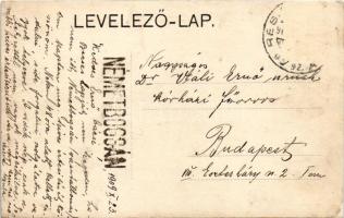 1909 Boksánbánya, Németbogsán, Deutsch-Bogsan, Bocsa Montana; utca / street (r)