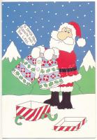 MIKULÁS - 20 db MODERN üdvözlő képeslap / Saint Nicholas - 20 modern greeting motive postcards
