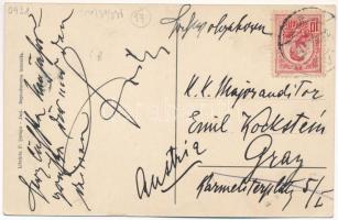 Iasi, Jasi, Jassy, Jászvásár; Str. Stefan cel Mare / street, horse cart (EK)