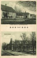 Szeghegy with the shop of Ludwig Stammler and the Community house (EK)