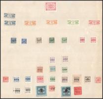 34 db politikai tagsági bélyeg