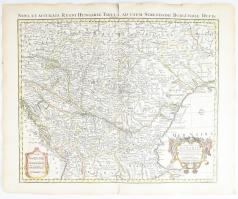 Le Royaume de Hongrie et des Pays qui en dependoient autrefois. Dressée sur un grand nombre de memoires et Cartes manuscrites ou imprimées. Rectifiez par les Observations du Cte. Marsilii et quelques autres. Par Guillaume De l&#039;Isle Geographe de l&#039;Academie Royale des Sciences Chez P. Mortier Geog. 1710. Avec Privilege.Színezett rézmetszet 490x580 mm.Felül térképet nem érintő beszakadással / engraved map of Hungary, Transylvania. With small tear on the upper part