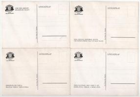 Irredenta képeslap sorozat (8 db): Fraknó, Dévény, Vágvölgy, Csorba-tó, Kolozsvár, Zimony, Vaskapu-s...