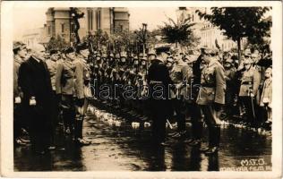 Marosvásárhely, Targu Mures; bevonulás, Horthy Miklós kormányzó / entry of the Hungarian troops, Regent Horthy