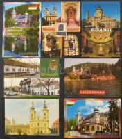 Kb. 100 db MODERN használatlan magyar város képeslap / Cca. 100 MODERN unused Hungarian town-view postcards