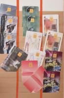 Több mint 300 darabos magyar telefonkártya gyűjtemény, rendező a kezdetektől, másodpéldányokkal, nag...