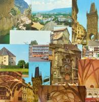 Kb. 100 db MODERN használatlan külföldi város képeslap / Cca. 100 MODERN unused non-Hungarian town-view postcards
