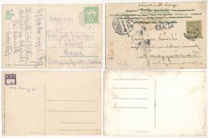 VASÚTÁLLOMÁSOK - 3 db vasúti képeslap és 1 fotó: Poprád-Felka, Szolnok, 1962-es Terézvárosi vasúti s...