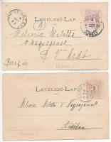 JUDAIKA - 4 db régi képeslap: Temesvár (Timisoara), Abaújszántó és Sátoraljaújhely zsinagógái és mun...