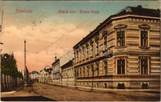 1914 Temesvár, Timisoara; Dózsa utca. Koronaherczeg tőzsde kiadása / street (EK)