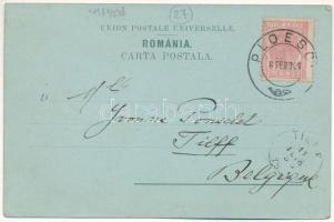 1901 Ploiesti, Ploesti, Ploesci; Piata Legumelor, Hotel Central, Joan J. Poppescu, Libraria, Mare Fa...