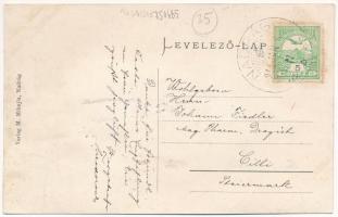 1914 Nadrág, Spitze des Badjes (1384 m) / kirándulók a hegycsúcson / hikers in the mountain (EK)