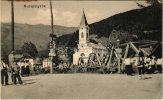Ruszpolyána, Ruczpolyana, Havasmező, Havaskő, Poienile de sub Munte, Ruspoiana (Máramaros); templom / church (EK)