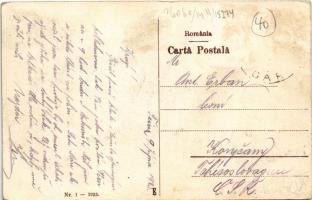 1925 Tövis, Teius; Gara / pályaudvar, vasútállomás / railway station (fl)