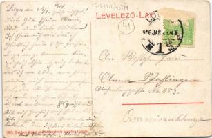 1916 Lugos, Lugoj; Eötvös tér, Vértes féle Sas gyógyszertár, Grünberger Ede üzlete, piac, Szidon Józ...