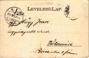 1900 Lugos, Lugoj; Részlet. Auspitz Adolf kiadása / general view (EK)